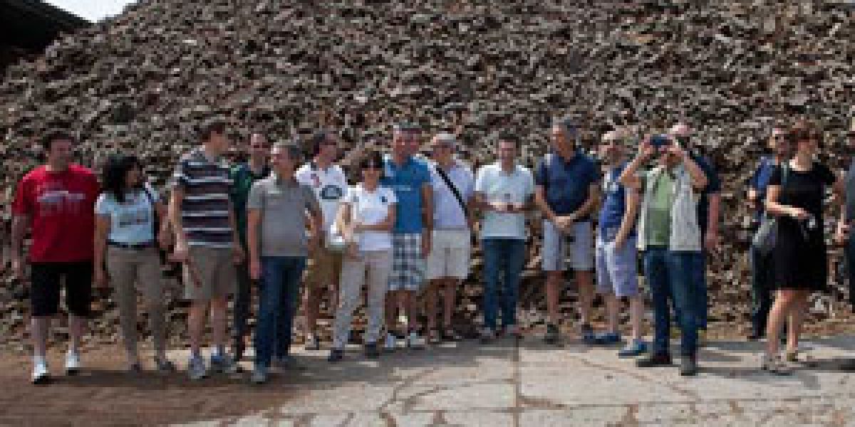 Tecnici Casaclima Portogallo 2013 visita stabilimento Amorim