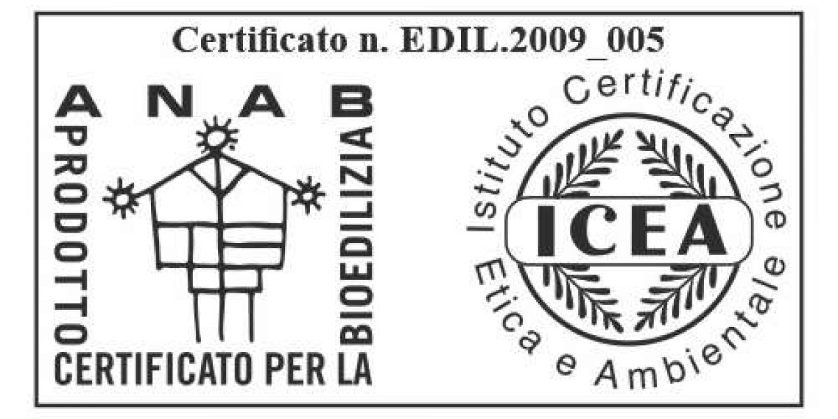 il sughero CORKPAN è certificato da ANAB e ICEA come prodotto per la bioedilizia