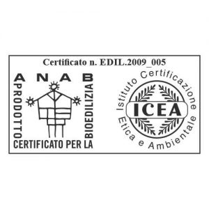 il sughero CORKPAN è certificato da ANAB e ICEA come prodotto per la bioedilizia