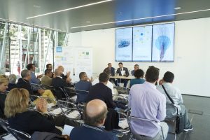 conferenza stampa cubo di ghiaccio Milano