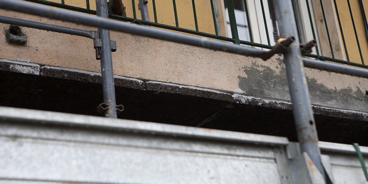 Correzione del ponte termico del balcone con cappotto in sughero SecilVit Cork