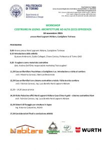 locandina workshop politecnico torino