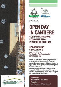 Tecnosugheri e Artuso organizzano un open day sul cantiere del Geom Casulini a Borgomanero (NO)