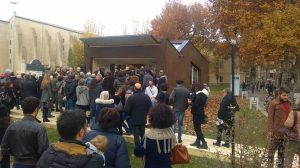 Moltissimi cittadini hanno partecipato all'inaugurazioen del Modulo Eco di Parma