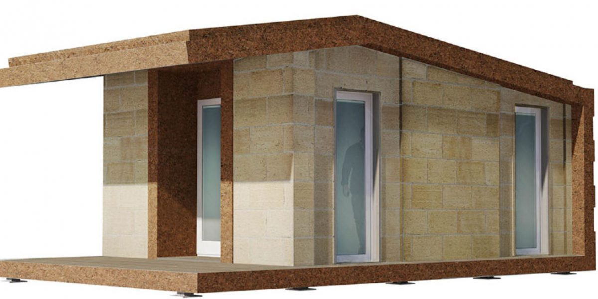 Tecnosugheri e lo studio Pedone hanno collaborato alla donazione di un edificio ad elevata efficienza energetica usata come spaccio alimentare ad Acccumuli