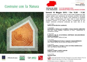 Seminario "costruire con la natura" Roma