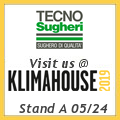 Tecnosugehri sarà presente a Klimahouse 2019 allo stand A 05/24