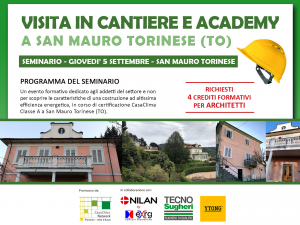 Visita in cantiere San Mauro Torinese