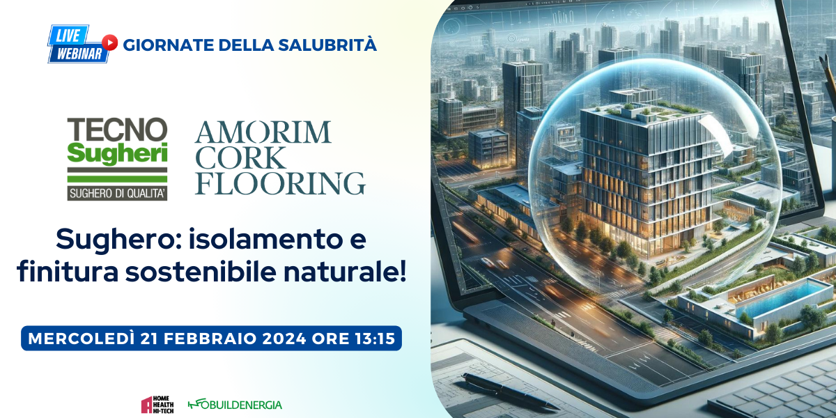 Tecnosugheri partecipa alla giornata della salubrità di infobuildenergia dedicata alla cura dell'involucro e alla protezione dal gas radon per la creazione di ambienti salubri e confortevoli