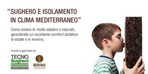 Tecnosugheri organizza un evento formativo sull'impiego del sughero espanso in edilizia prezzo il rivenditore Brini Legnami di Bitonto (BA).